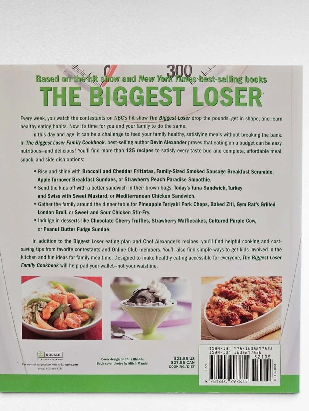 Biggest Loser Cookbooks Set of 2
